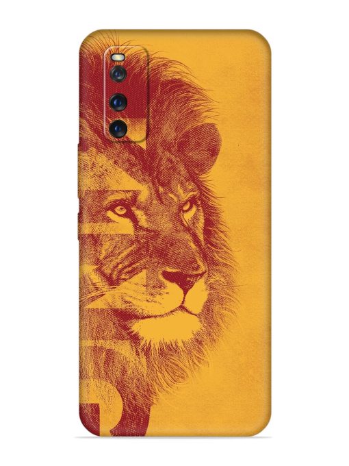 Gold Lion Crown Art Embossed Soft Silicone Case for Iqoo Z1