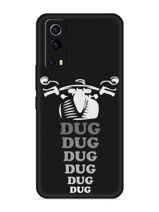 Dug Dug Dug Embossed Soft Silicone Case for Iqoo Z3 (5G)