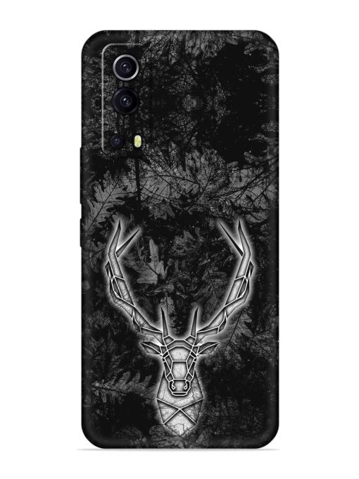 Ancient Deer Embossed Soft Silicone Case for Iqoo Z3 (5G) Zapvi