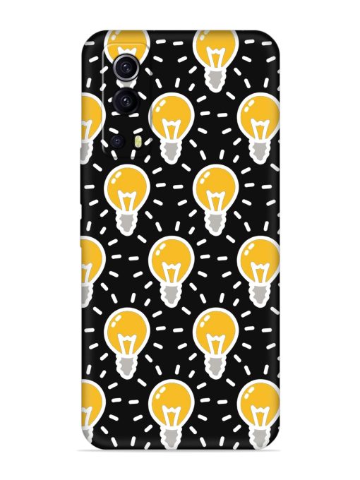 Light Bulb Seamless Embossed Soft Silicone Case for Iqoo Z3 (5G) Zapvi