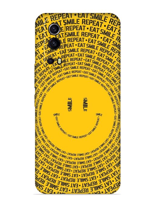 Smiley Embossed Soft Silicone Case for Iqoo Z3 (5G) Zapvi