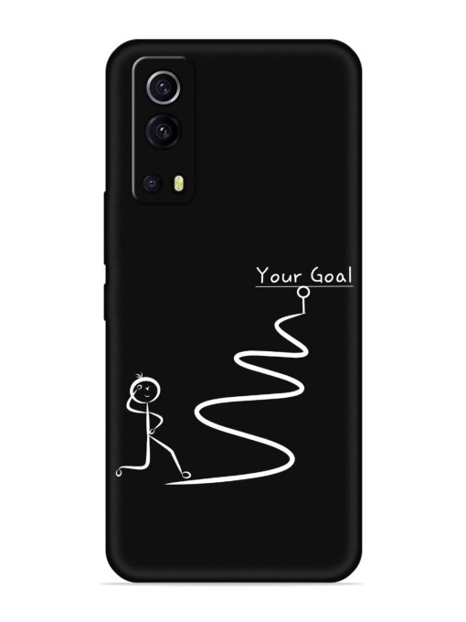 Your Goal Embossed Soft Silicone Case for Iqoo Z3 (5G) Zapvi