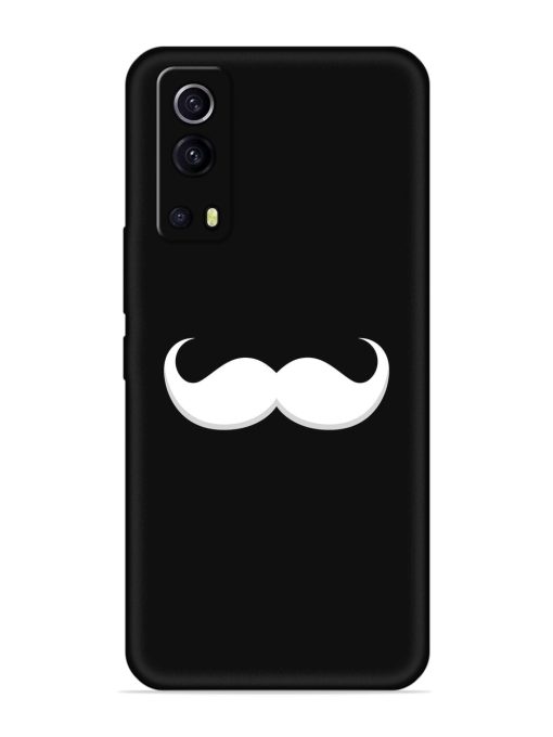 Mustache Vector Embossed Soft Silicone Case for Iqoo Z3 (5G) Zapvi