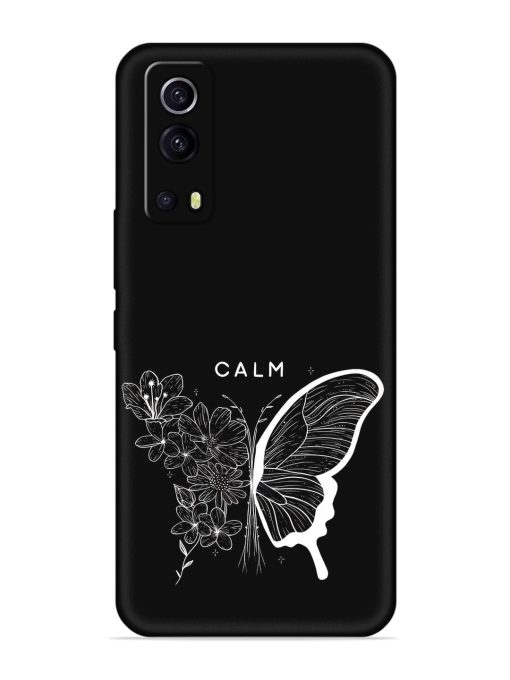 Calm Embossed Soft Silicone Case for Iqoo Z3 (5G) Zapvi