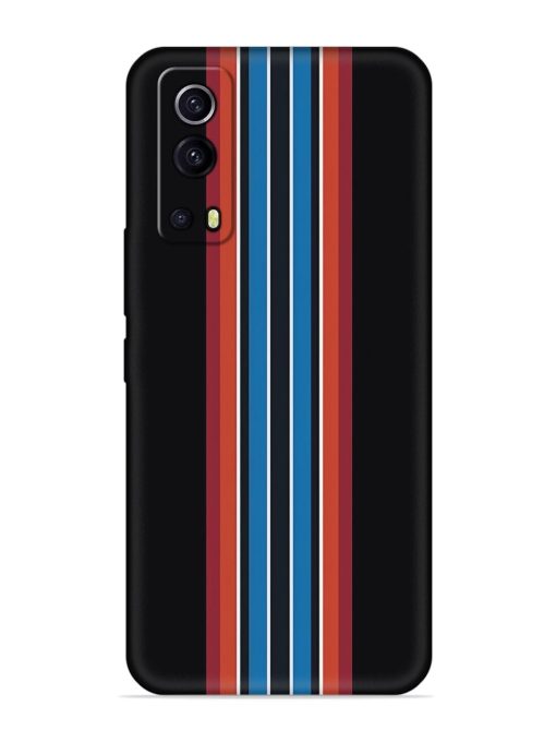 Vertical Strips Embossed Soft Silicone Case for Iqoo Z3 (5G) Zapvi