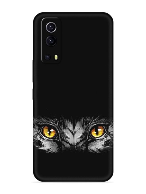 Scary Eye Embossed Soft Silicone Case for Iqoo Z3 (5G)