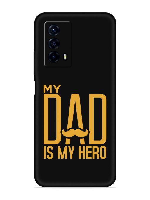 My Dad Is My Hero Embossed Soft Silicone Case for Iqoo Z5 (5G)