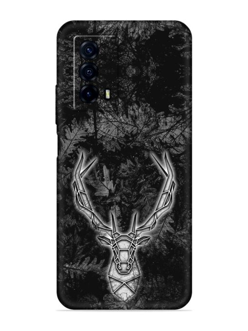 Ancient Deer Embossed Soft Silicone Case for Iqoo Z5 (5G) Zapvi