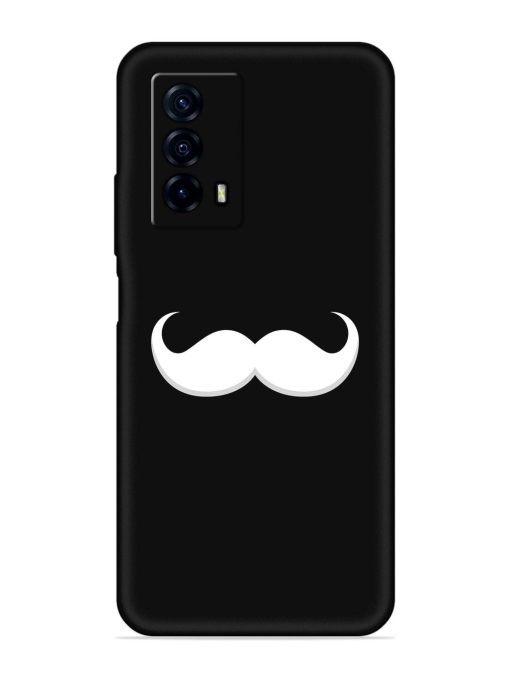 Mustache Vector Embossed Soft Silicone Case for Iqoo Z5 (5G)