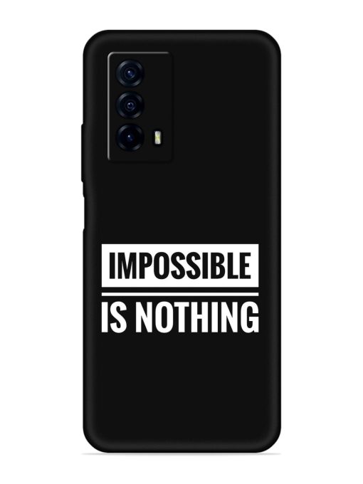 Impossible Is Nothing Embossed Soft Silicone Case for Iqoo Z5 (5G) Zapvi