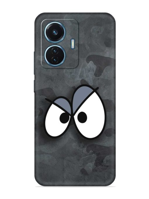 Big Eyes Night Mode Embossed Soft Silicone Case for Iqoo Z6 (44W)