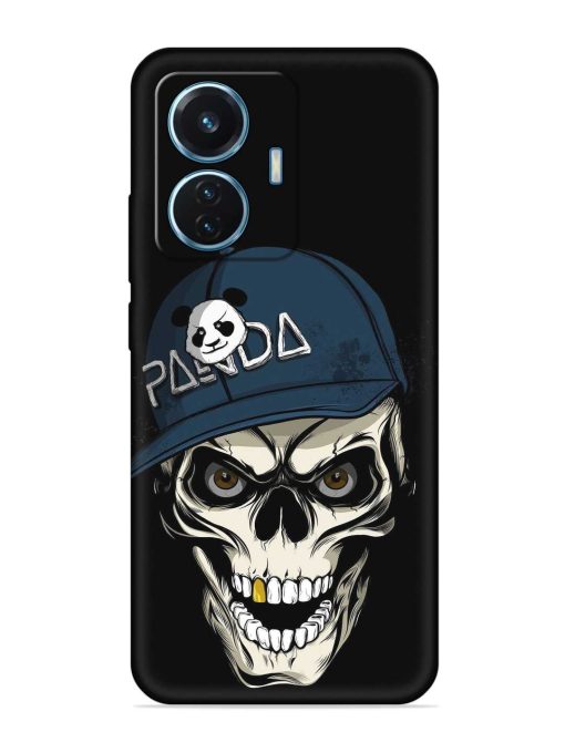 Panda Skull Embossed Soft Silicone Case for Iqoo Z6 (44W) Zapvi