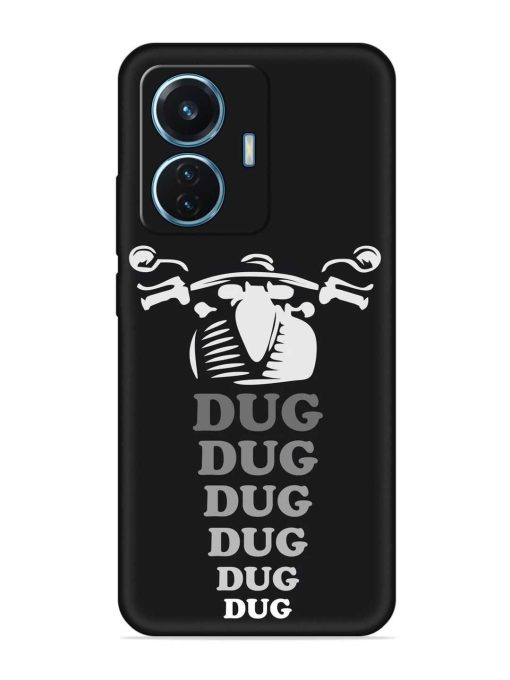 Dug Dug Dug Embossed Soft Silicone Case for Iqoo Z6 (44W)