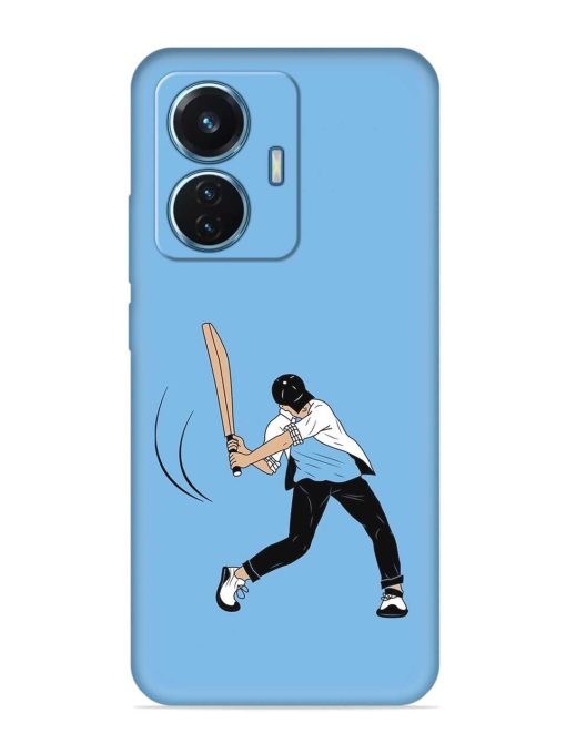 Cricket Gully Boy Embossed Soft Silicone Case for Iqoo Z6 (44W) Zapvi