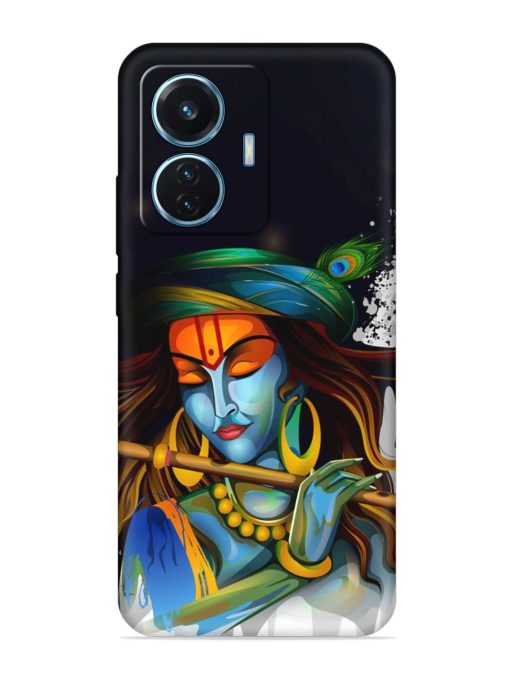 Krishna Art Embossed Soft Silicone Case for Iqoo Z6 (44W) Zapvi