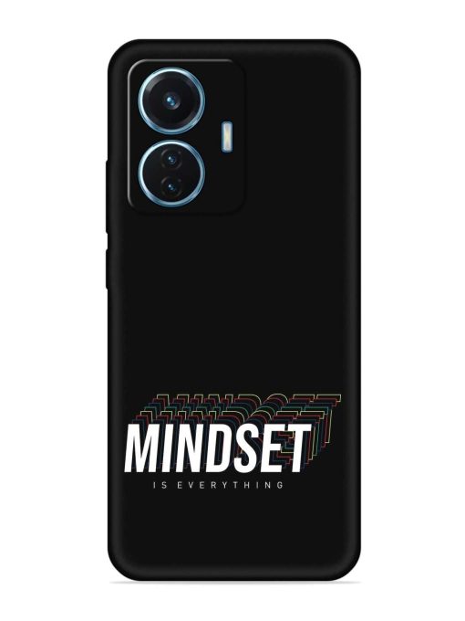 Mindset Everything Slogan Embossed Soft Silicone Case for Iqoo Z6 (44W) Zapvi