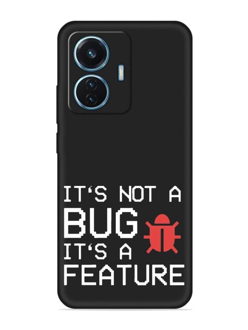 Not Bug Feature Embossed Soft Silicone Case for Iqoo Z6 (44W)