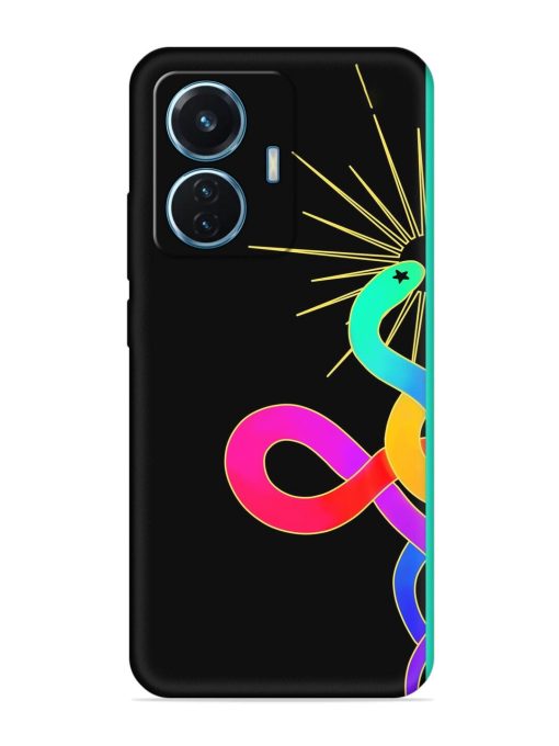 Art Geometric Abstraction Embossed Soft Silicone Case for Iqoo Z6 (44W) Zapvi