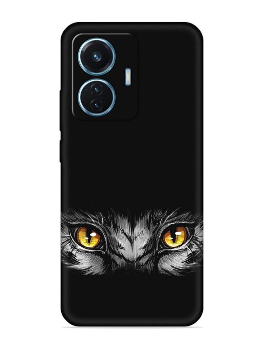 Scary Eye Embossed Soft Silicone Case for Iqoo Z6 (44W) Zapvi