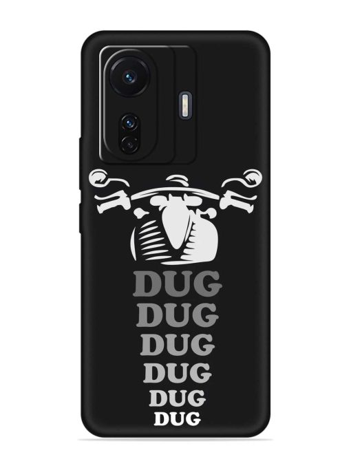 Dug Dug Dug Embossed Soft Silicone Case for Iqoo Z6 (5G) Zapvi