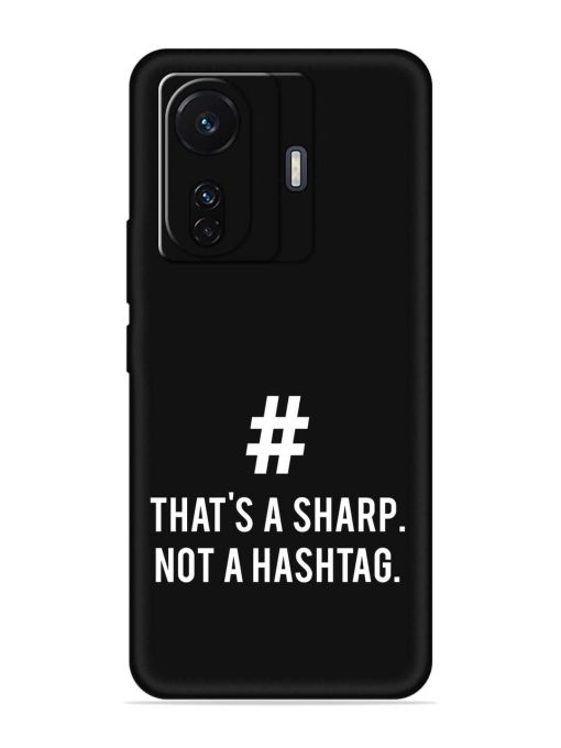 Thats Sharp Not Embossed Soft Silicone Case for Iqoo Z6 (5G) Zapvi