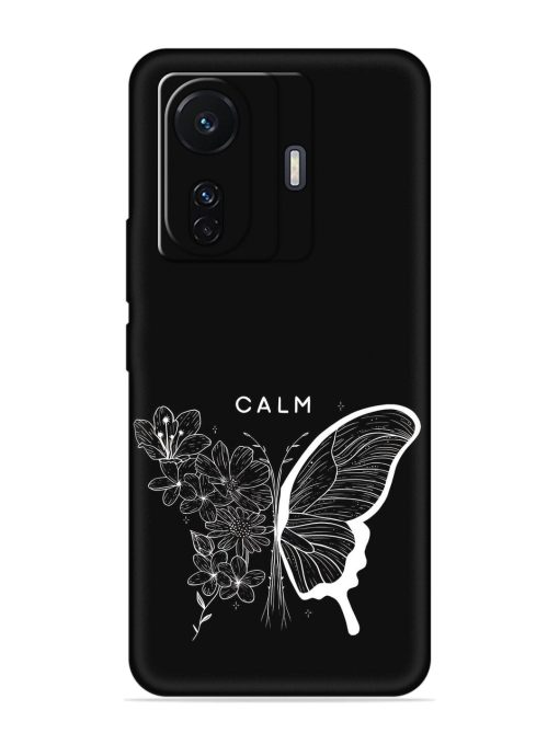 Calm Embossed Soft Silicone Case for Iqoo Z6 (5G) Zapvi