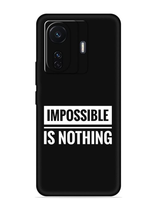 Impossible Is Nothing Embossed Soft Silicone Case for Iqoo Z6 (5G) Zapvi