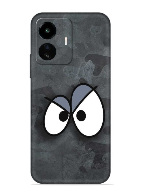 Big Eyes Night Mode Embossed Soft Silicone Case for Iqoo Z6 Lite