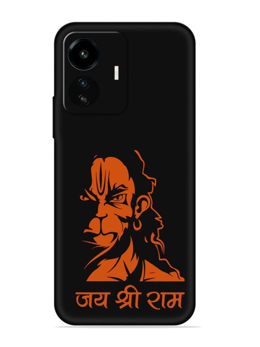 Angry Hanuman Embossed Soft Silicone Case for Iqoo Z6 Lite