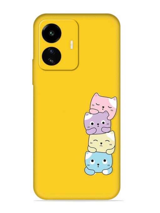 Cartoon Anime Embossed Soft Silicone Case for Iqoo Z6 Lite