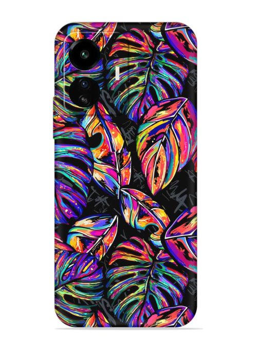 Tropical Seamless Vector Embossed Soft Silicone Case for Iqoo Z6 Lite Zapvi