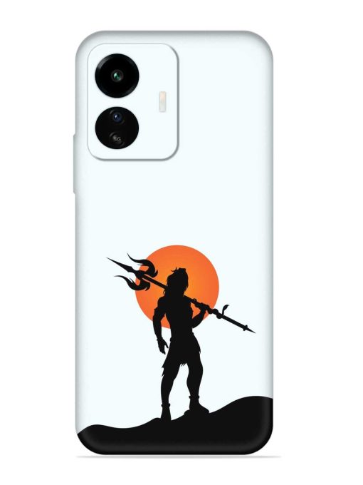 Lord Mahadev Trendy Embossed Soft Silicone Case for Iqoo Z6 Lite