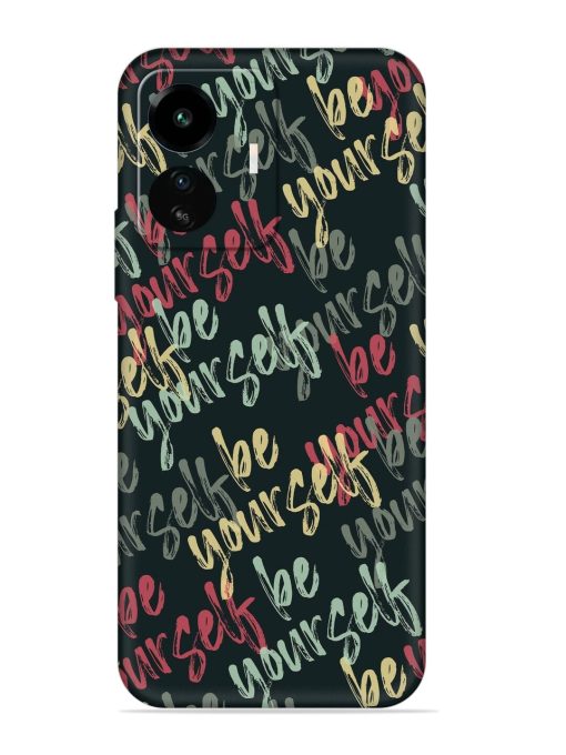 Yourself Seamless Embossed Soft Silicone Case for Iqoo Z6 Lite