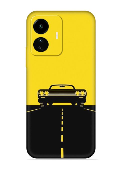 Classic Car Embossed Soft Silicone Case for Iqoo Z6 Lite