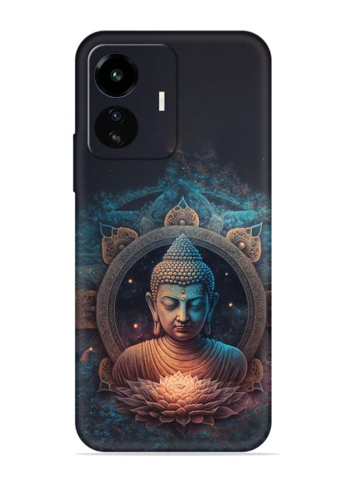 Gautam Buddha Embossed Soft Silicone Case for Iqoo Z6 Lite