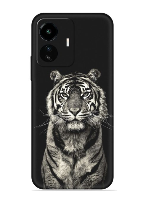 Tiger Art Embossed Soft Silicone Case for Iqoo Z6 Lite