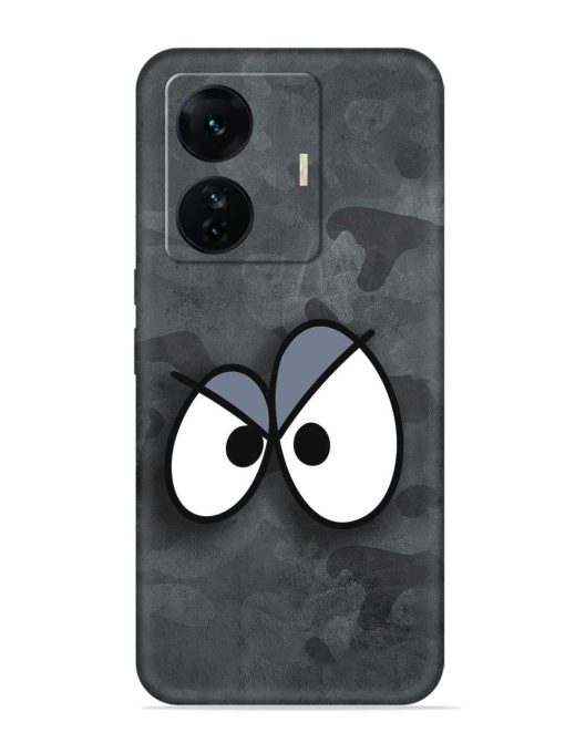 Big Eyes Night Mode Embossed Soft Silicone Case for Iqoo Z6 Pro Zapvi