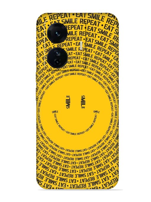 Smiley Embossed Soft Silicone Case for Iqoo Z6 Pro Zapvi