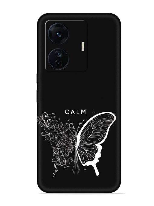 Calm Embossed Soft Silicone Case for Iqoo Z6 Pro Zapvi