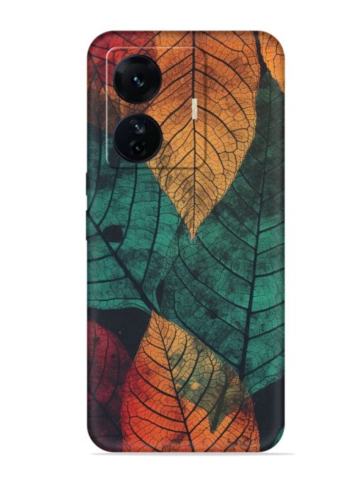 Leaves Artwork Embossed Soft Silicone Case for Iqoo Z6 Pro Zapvi