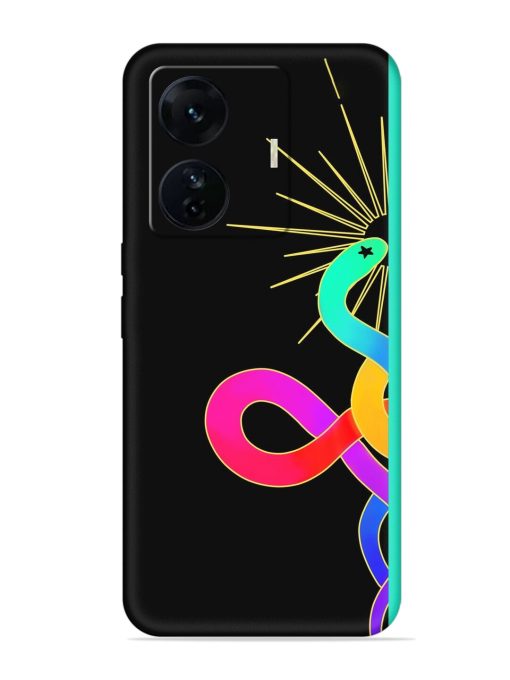 Art Geometric Abstraction Embossed Soft Silicone Case for Iqoo Z6 Pro Zapvi