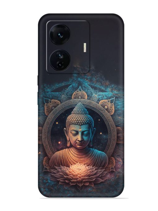 Gautam Buddha Embossed Soft Silicone Case for Iqoo Z6 Pro Zapvi