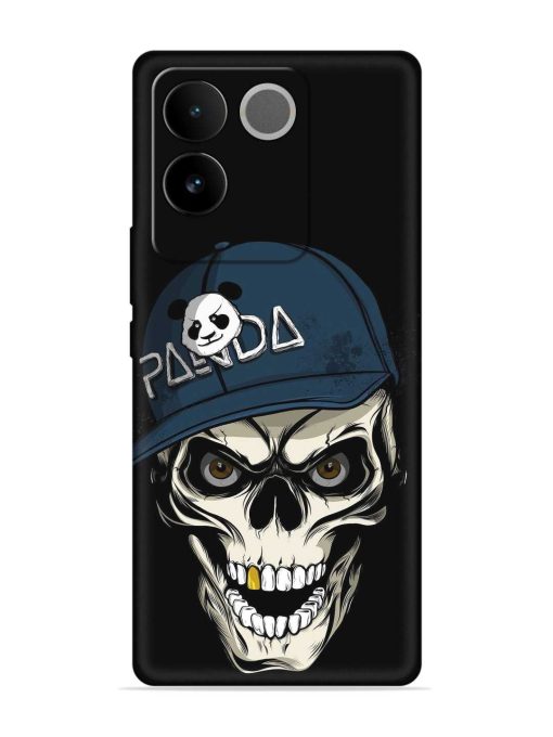 Panda Skull Embossed Soft Silicone Case for Iqoo Z7 Pro (5G)