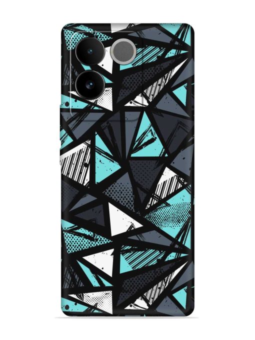 Abstract Seamless Embossed Soft Silicone Case for Iqoo Z7 Pro (5G) Zapvi