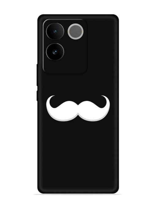 Mustache Vector Embossed Soft Silicone Case for Iqoo Z7 Pro (5G)