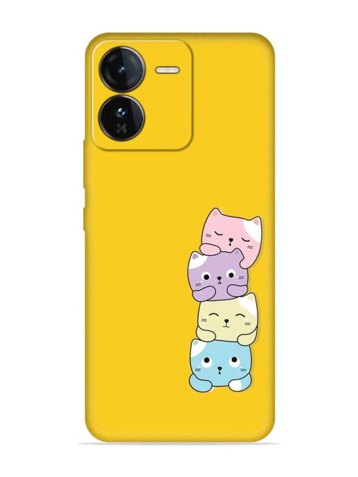 Cartoon Anime Embossed Soft Silicone Case for Iqoo Z9 (5G)