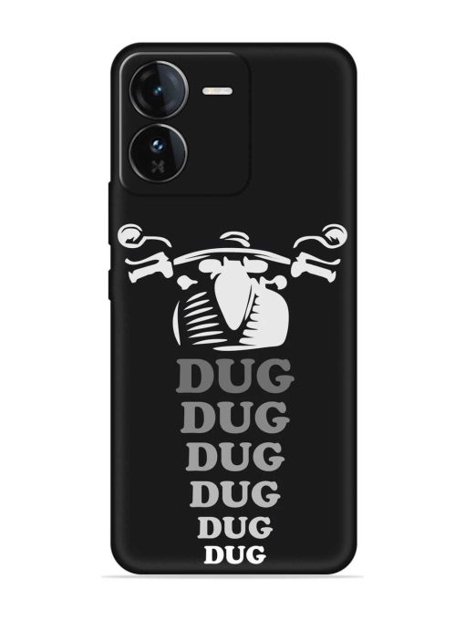 Dug Dug Dug Embossed Soft Silicone Case for Iqoo Z9 (5G)