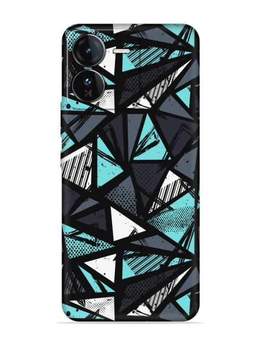 Abstract Seamless Embossed Soft Silicone Case for Iqoo Z9 (5G) Zapvi