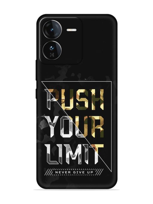 Push Your Limits Embossed Soft Silicone Case for Iqoo Z9 (5G) Zapvi