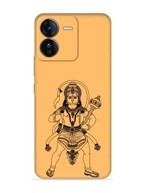 Indian God Hanuman Embossed Soft Silicone Case for Iqoo Z9 (5G) Zapvi